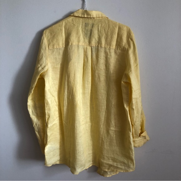 Linen Boyfriend Shirt - Picture 5 of 9